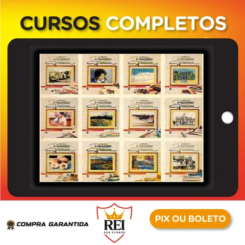Curso de Pintura e Desenho - Editora Globo