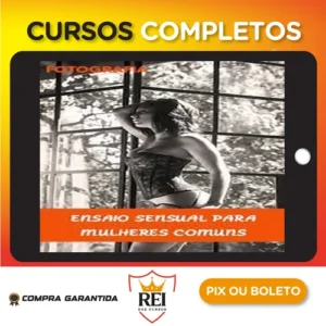 Ensaio Fotografico Sensual para Mulheres Comuns - Fernanda Preto