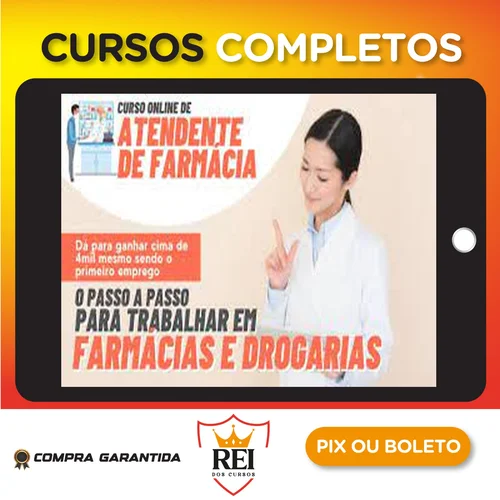 Curso de Atendente de Farmácia - Portal Jovem Empreendedor