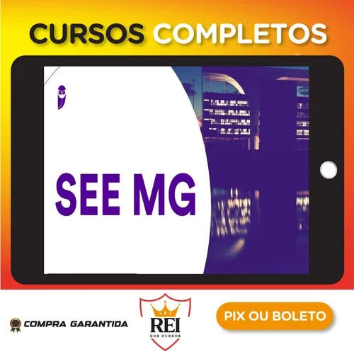 Pacote - SEE-MG (Professor de Educação Básica - PEB - Matemática) Pacote - 2023 - Estratégia Concursos