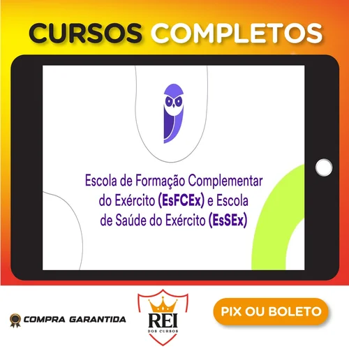 Pacote - EsFCEx e EsSEX (Direito) Pacote - 2023 (Pós-Edital) - Estratégia Concursos