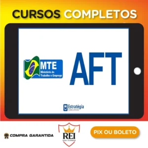 Pacote - Ministério do Trabalho (Auditor Fiscal - AFT) Pacotaço- Pacote Teórico+ Passo Estratégico - Estratégia Concursos