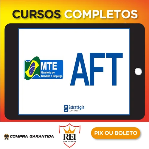 Pacote - Ministério do Trabalho (Auditor Fiscal - AFT) Pacotaço- Pacote Teórico+ Passo Estratégico - Estratégia Concursos