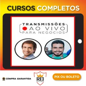Transmissões Ao Vivo para Negócios - Luciano Larossa e Diego Rangel