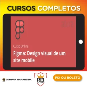 Alura: Figma, Design Visual de um Site Mobile - André Lisboa
