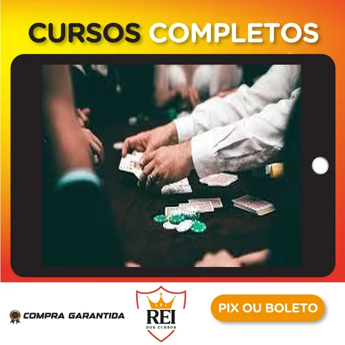 Torne-se um Dealer de Poker na Modalidade Texas Hold'em - Dealer Pro