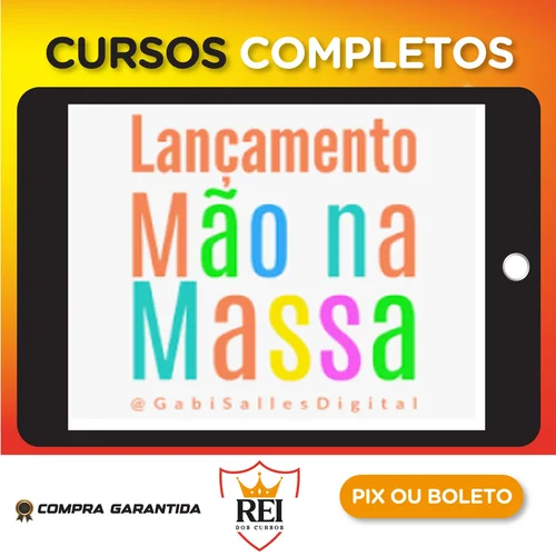 Lançamento Mão na Massa - Gabi Salles