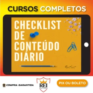 Checklist de Conteúdo Diário - Ei Social Media