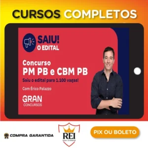 PM PB: Soldado PM, Combatente (QPC) (Pós-Edital) - Gran Cursos Online