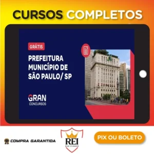 Prefeitura do Município de São Paulo, SP: Fiscal de Posturas Municipais (Pós-Edital) - Gran Cursos Online